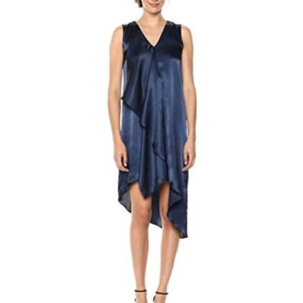 NWOT Adrianna Papell Asymmetrical dress sz 8 0928